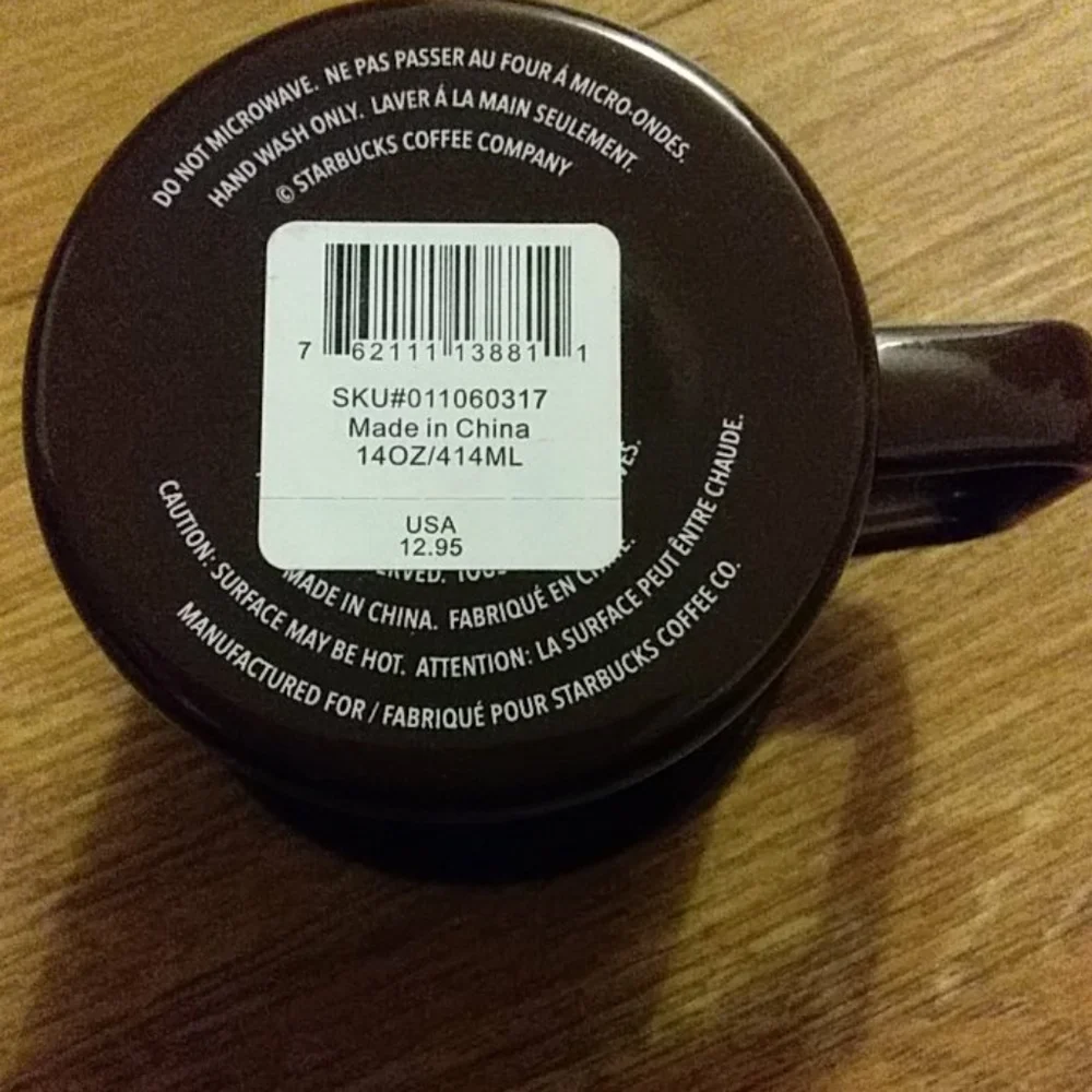 Starbucks 14 oz coffee cup The First Store New - Picture 2 of 5